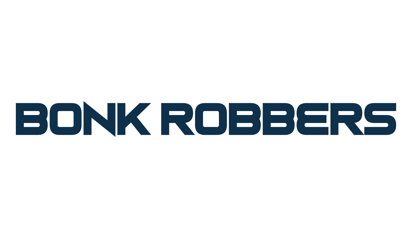 Bonk Robbers, fancy various techno sci-fi font preview