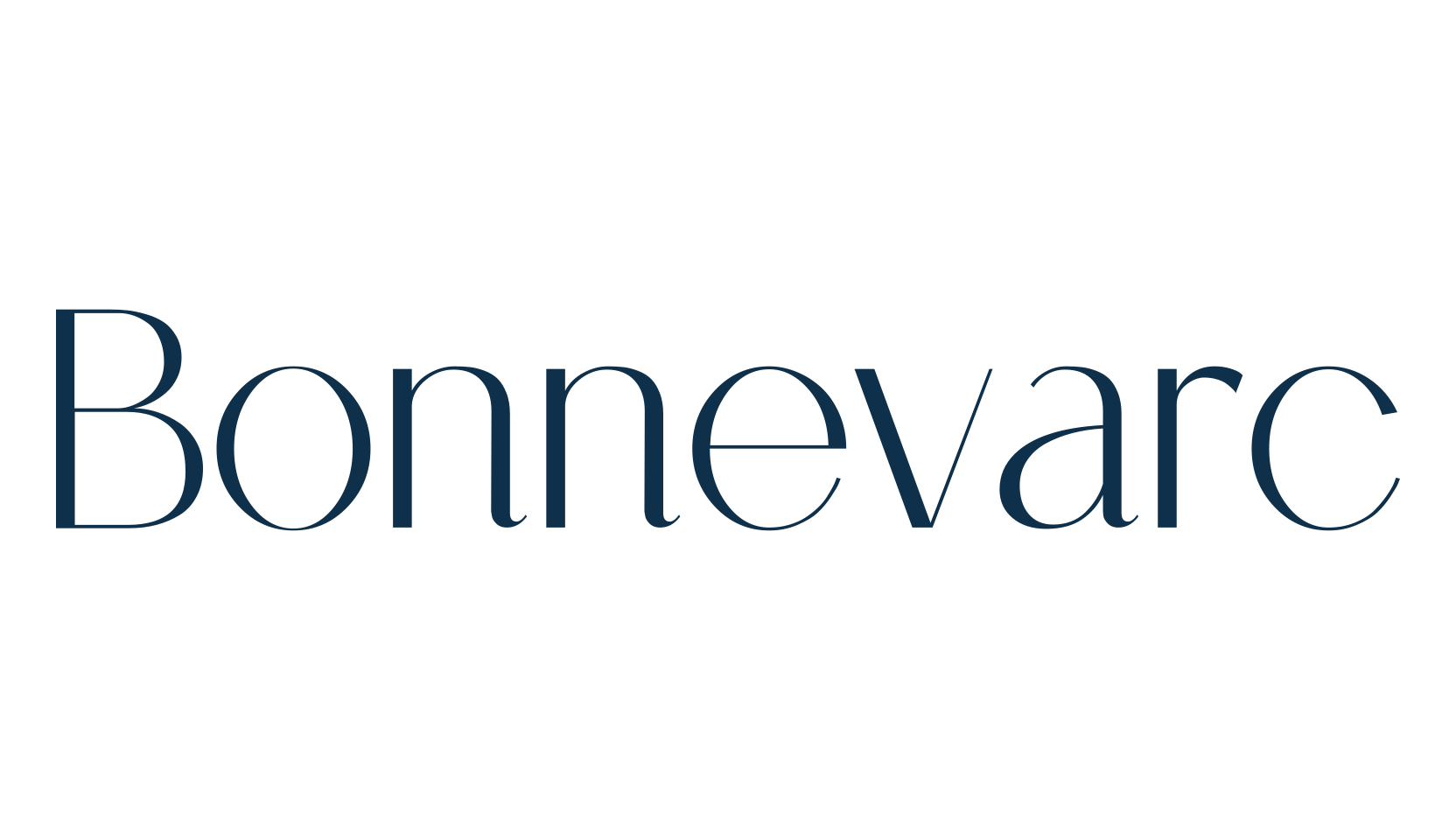 Bonnevarc, basic sans serif font preview