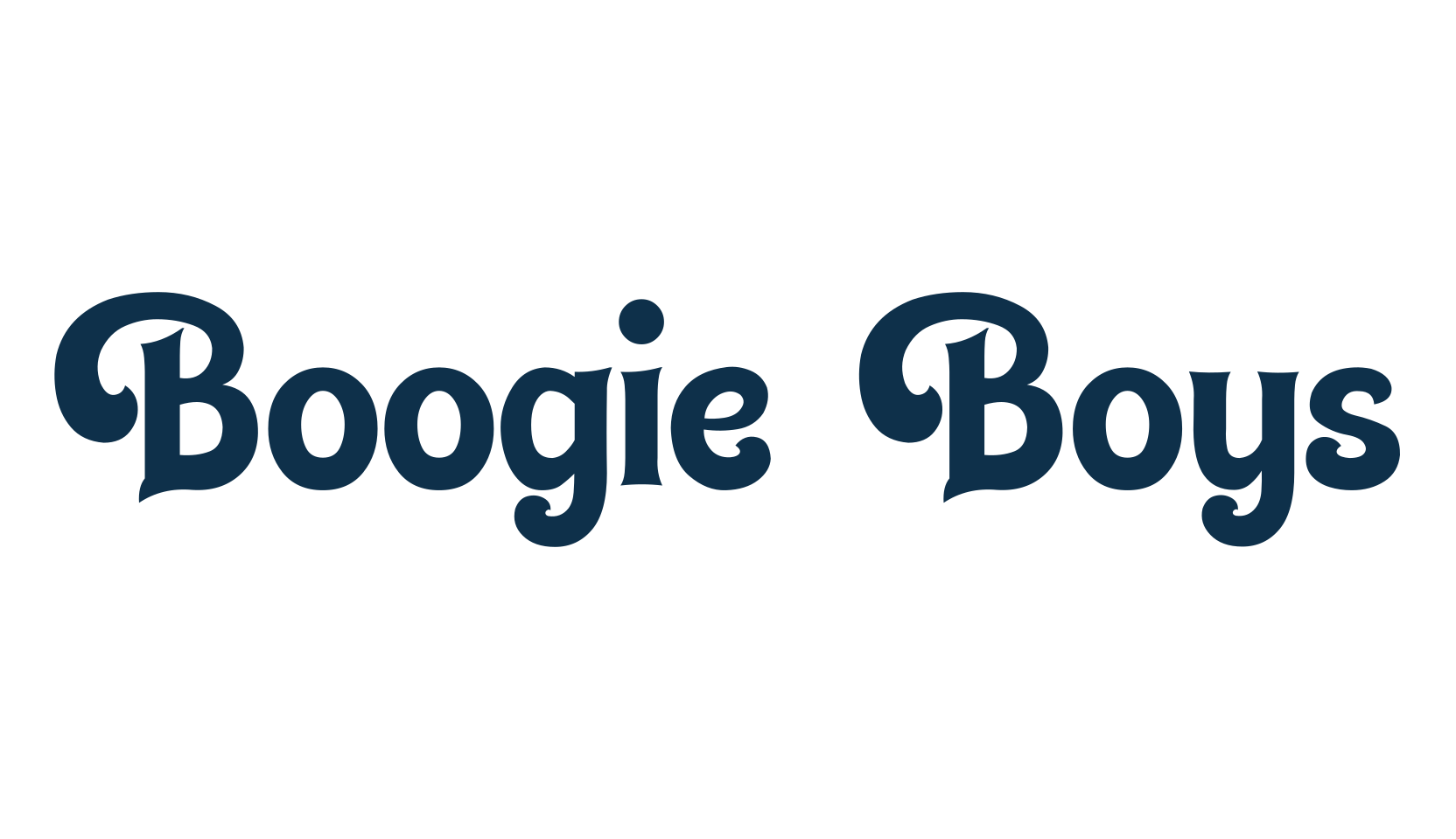 Boogie Boys, groovy font preview