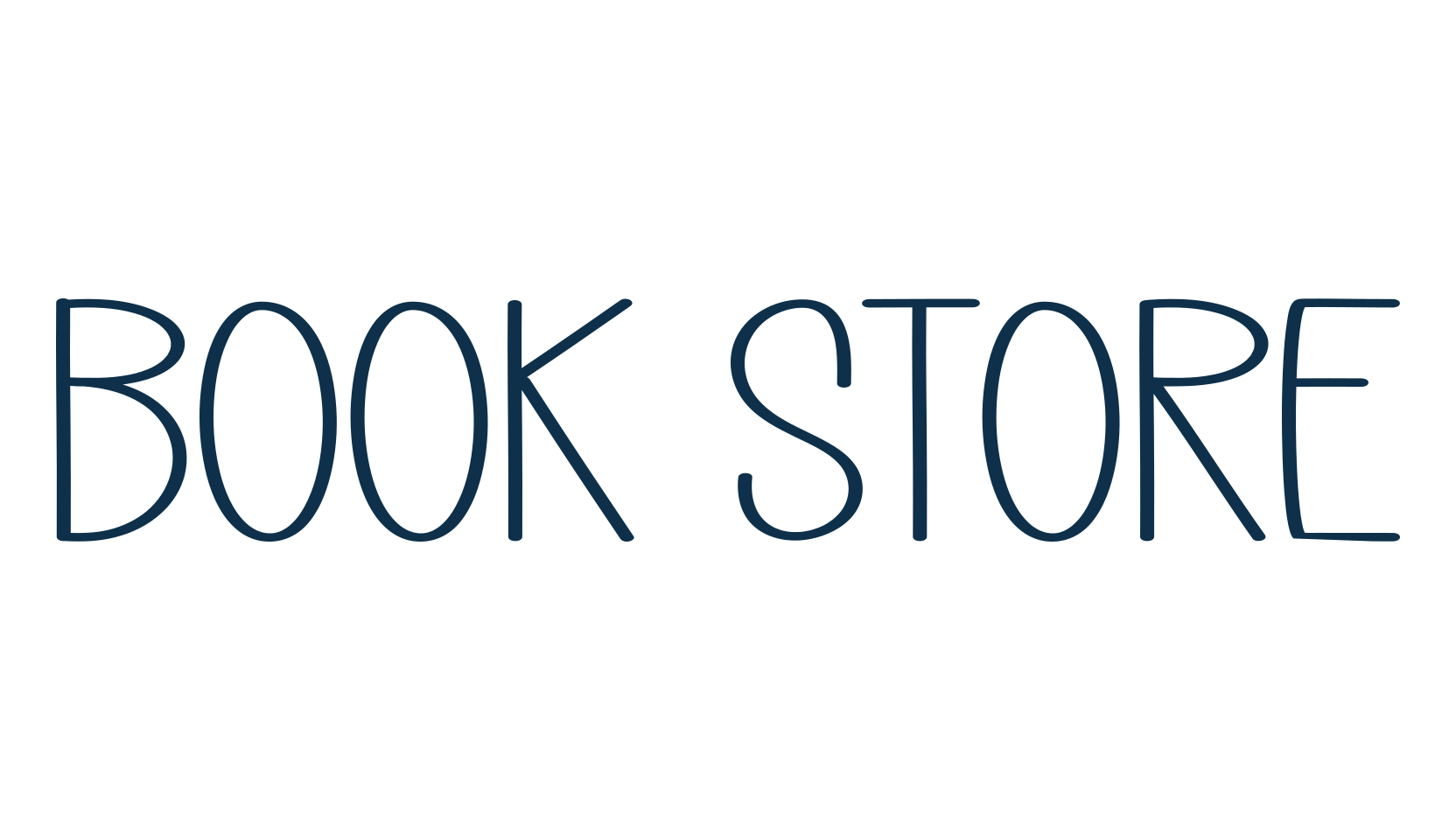 Book Store, fancy decorative font preview