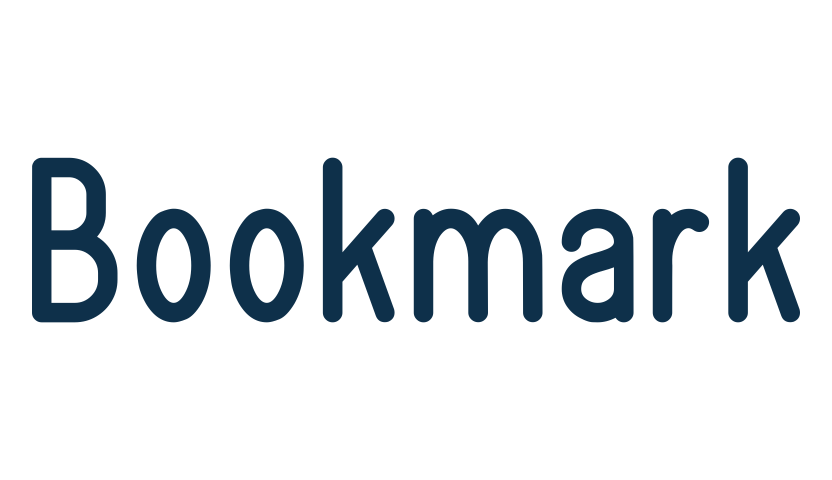Bookmark (bookmark), basic sans serif font preview
