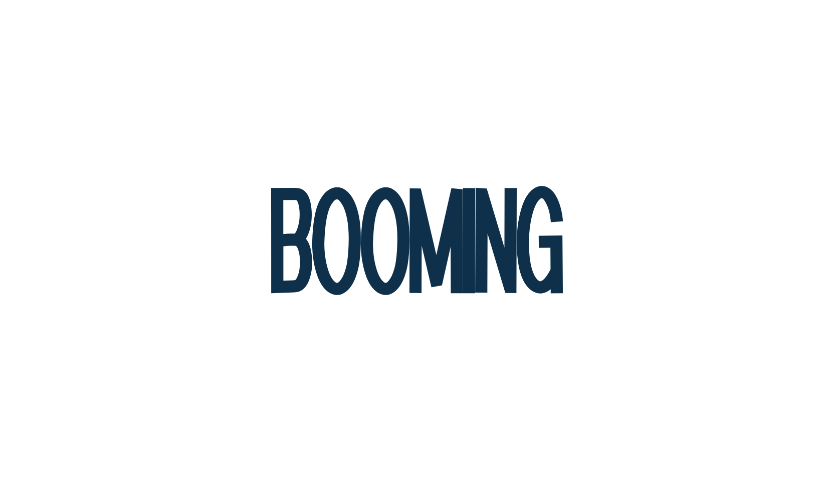 Booming (booming-2), fancy various decorative font preview
