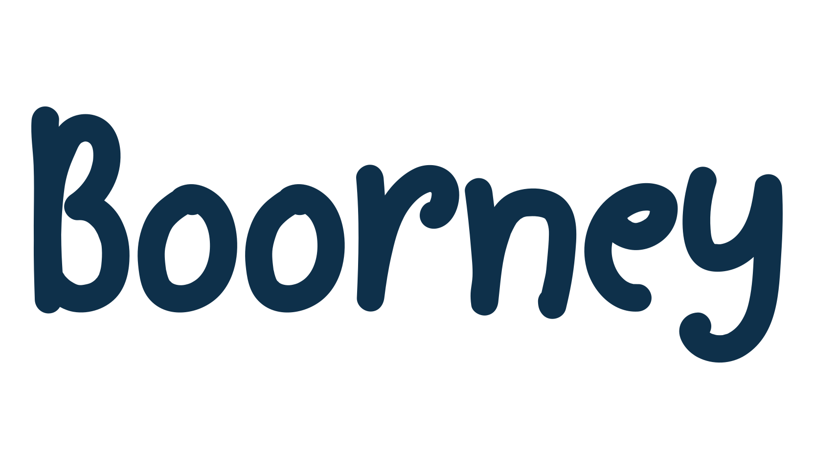 Boorney, script handwritten fancy decorative calligraphy font preview