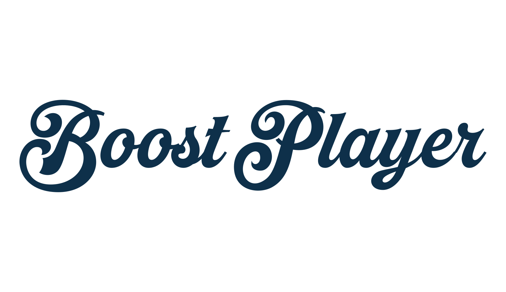 Boost Player, old school font preview