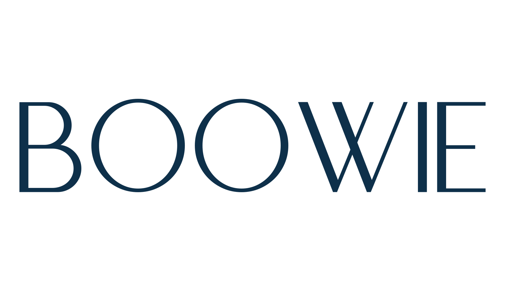 Boowie, sans serif font preview
