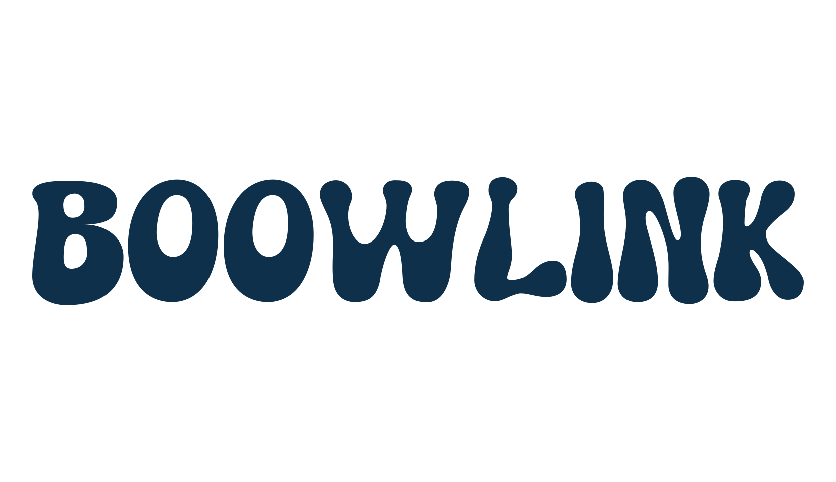 Boowlink, fancy groovy decorative font preview