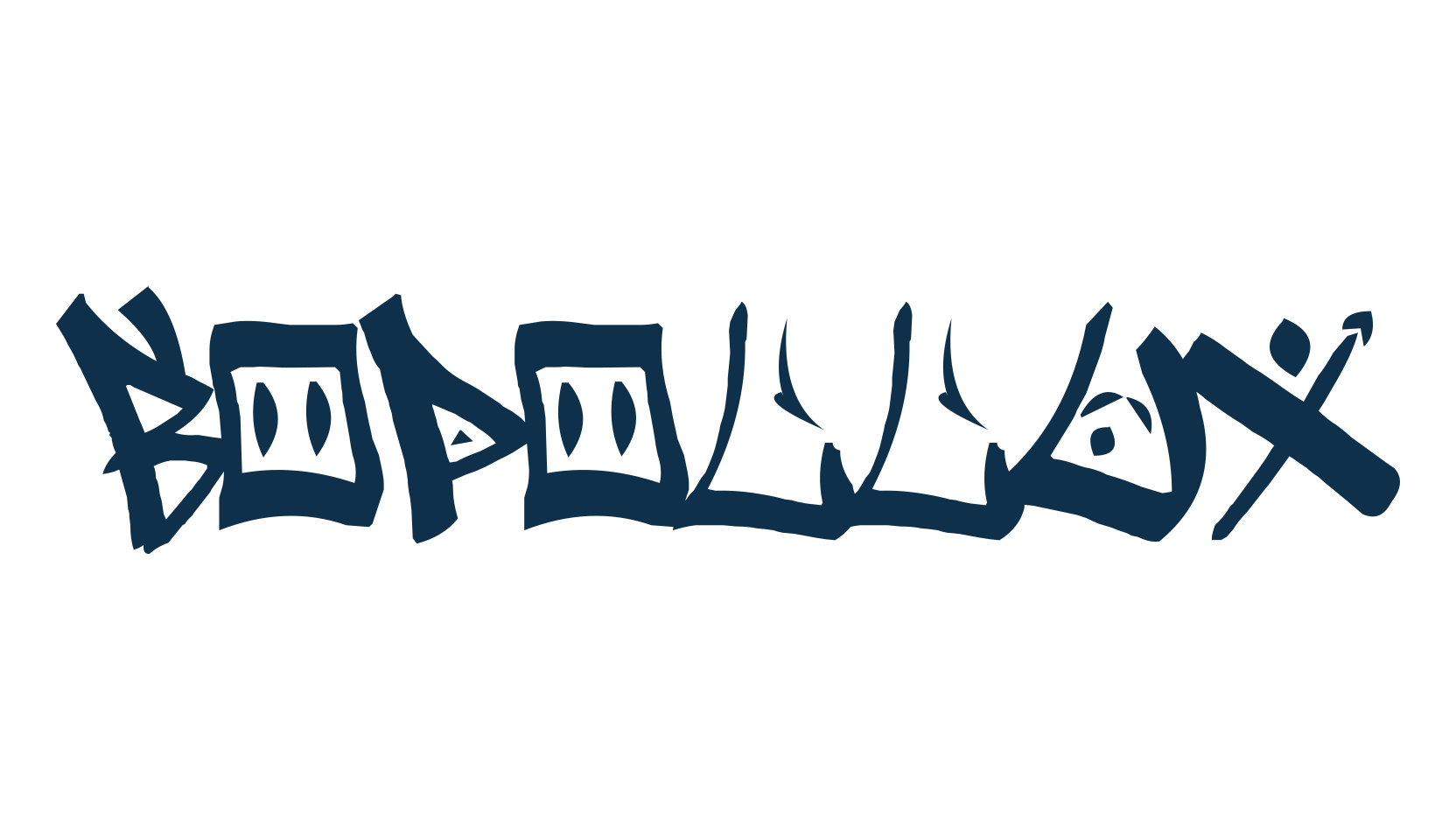 BoPollux, script graffiti fancy decorative calligraphy font preview