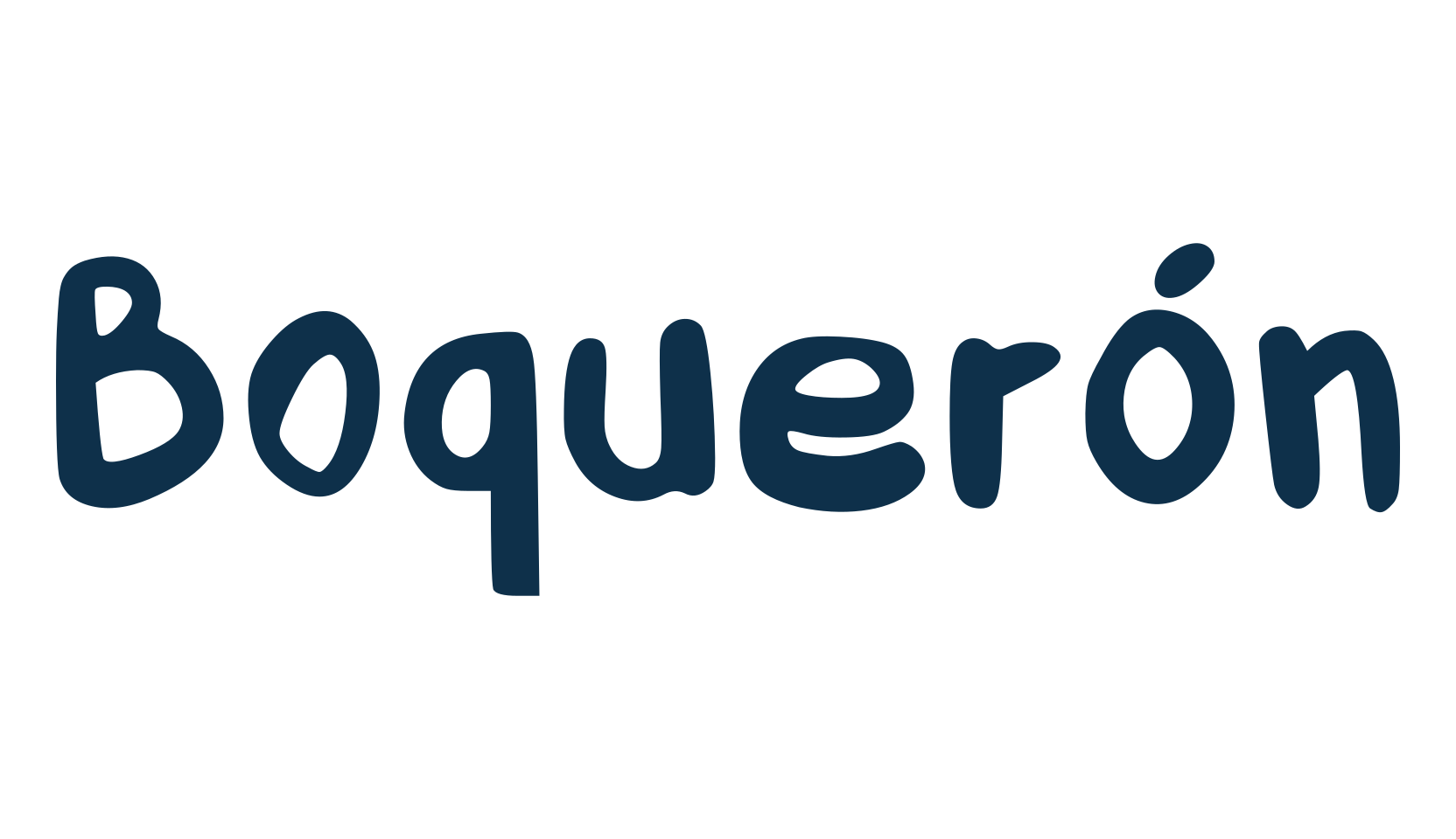 Boquerón, script handwritten fancy decorative calligraphy font preview