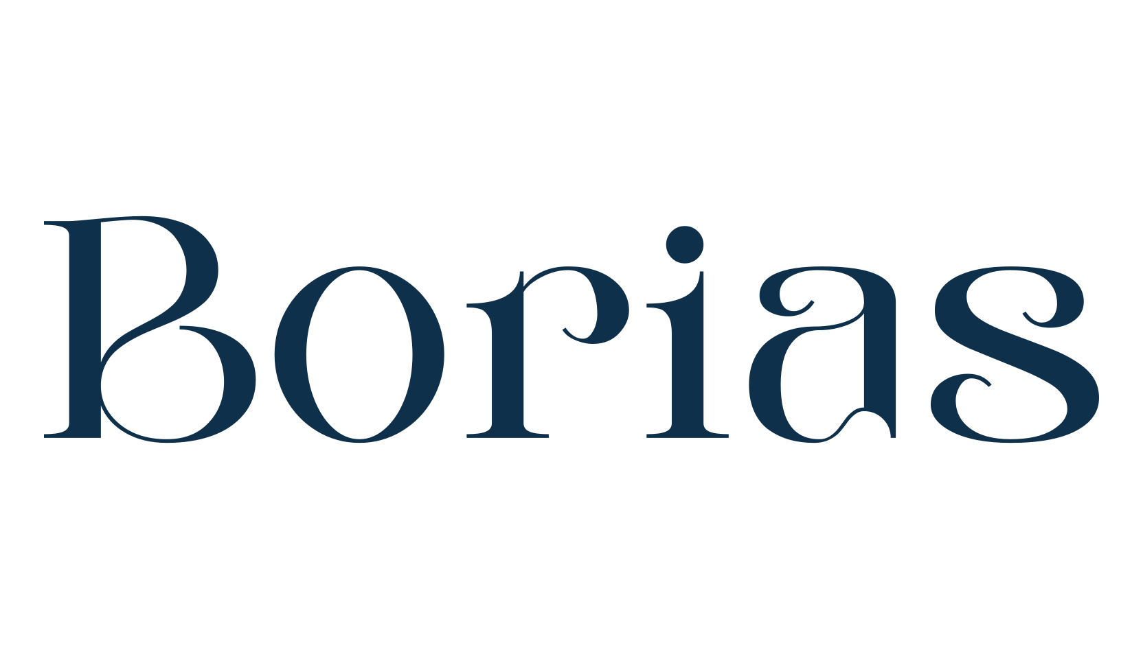 Borias, basic serif font preview