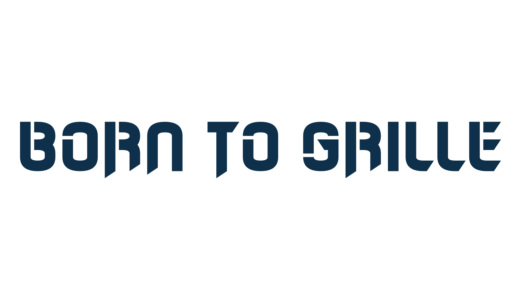 Born to Grille, fancy stencil, army decorative font preview