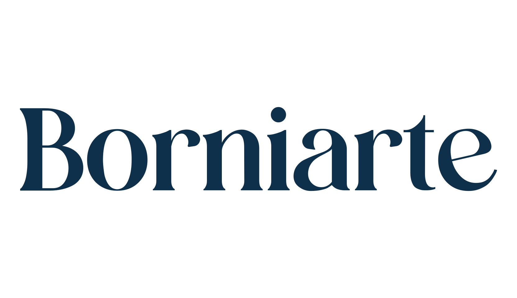 Borniarte, basic serif font preview