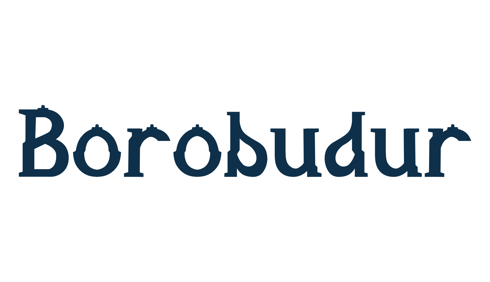 Borobudur, various font preview
