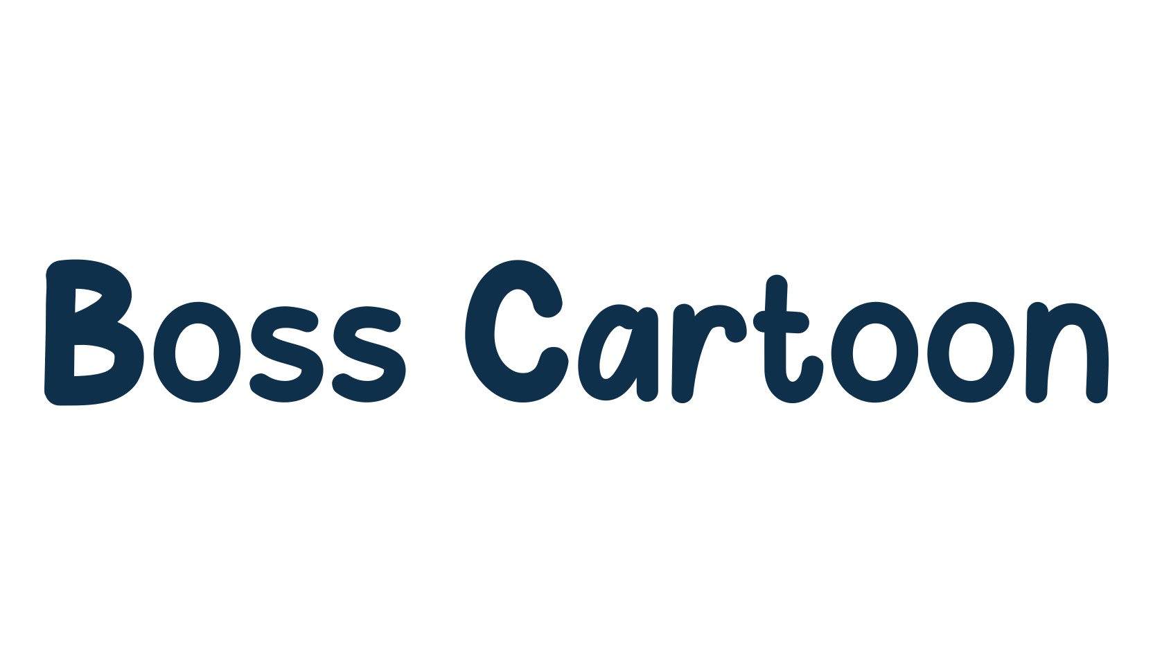 Boss Cartoon, fancy cartoon decorative comic font preview