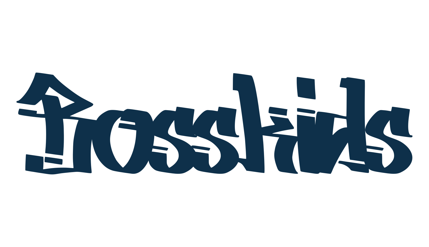 Bosskids, script graffiti fancy decorative calligraphy font preview