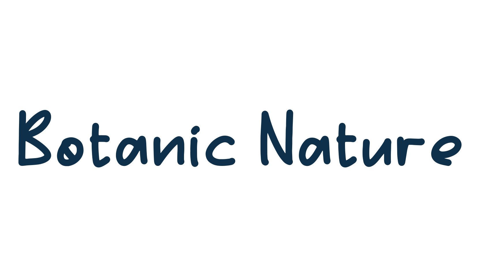 Botanic Nature, fancy various decorative script calligraphy font preview