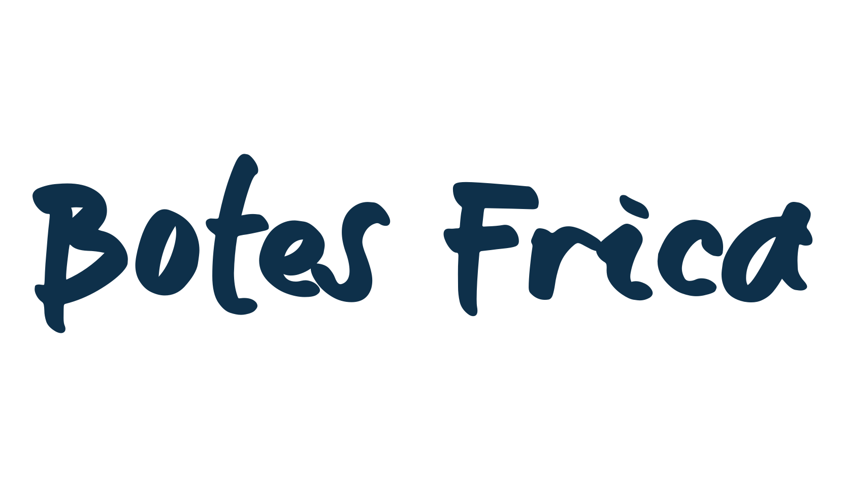 Botes Frica, script handwritten fancy decorative calligraphy font preview
