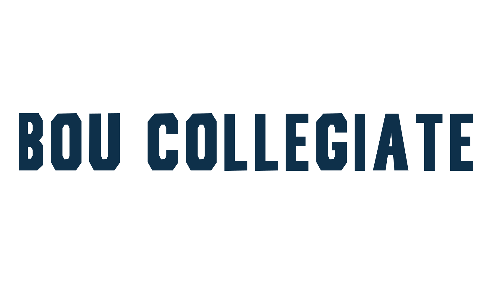 Bou Collegiate, fancy old school decorative font preview