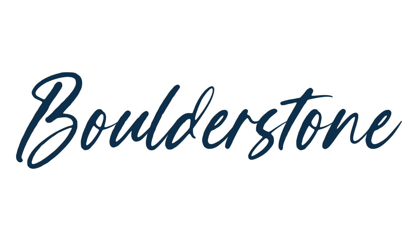 Boulderstone, script handwritten fancy decorative calligraphy font preview