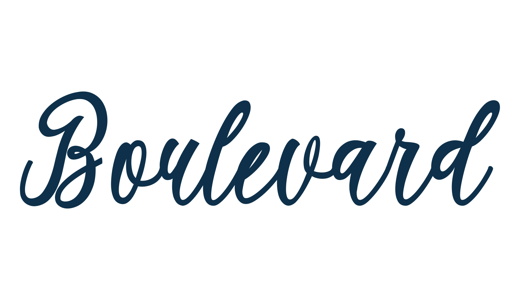 Boulevard (boulevard-4), script calligraphy fancy decorative font preview