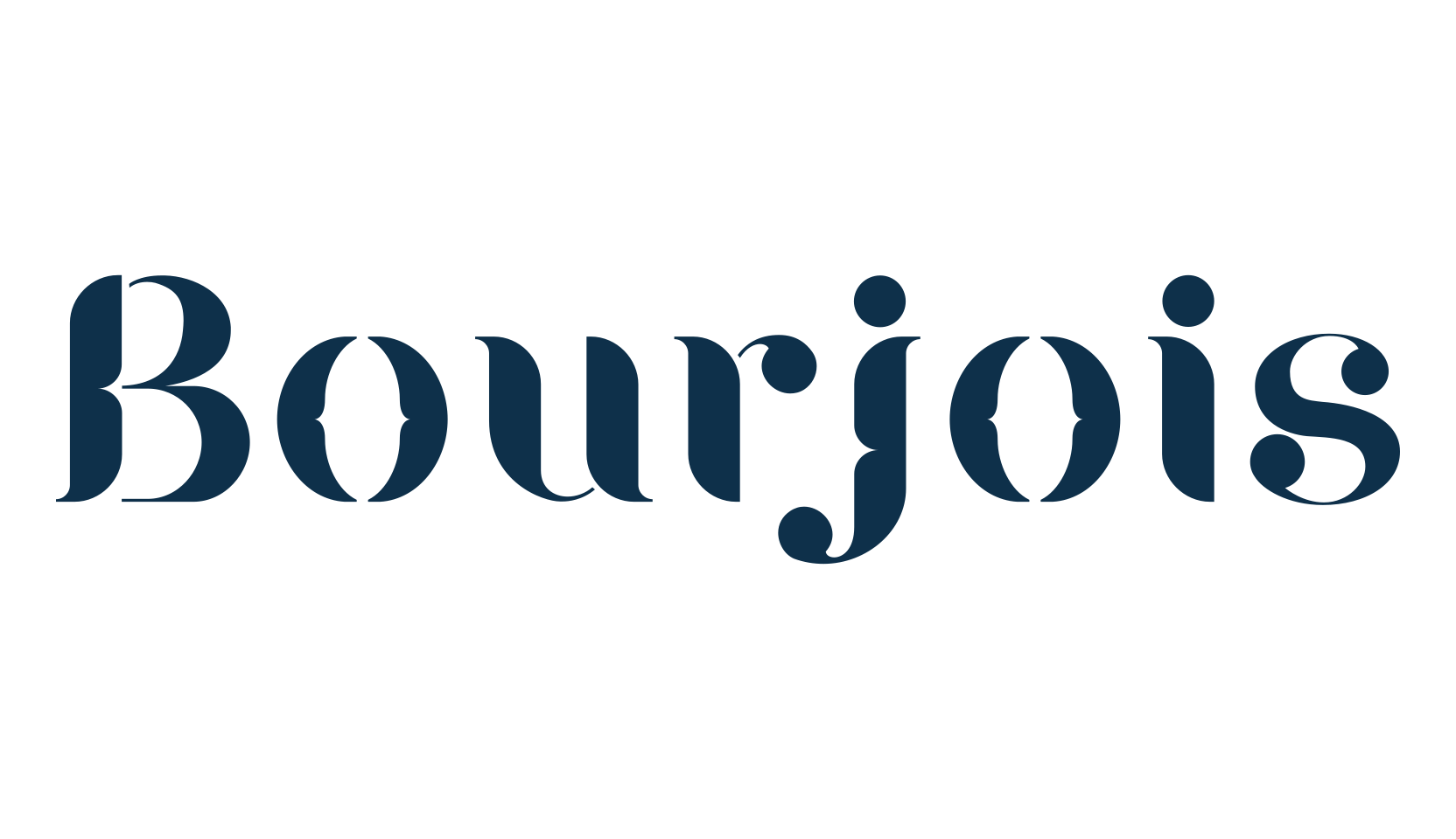 Bourjois, various font preview