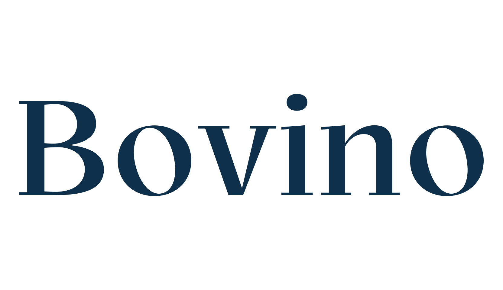 Bovino, serif font preview