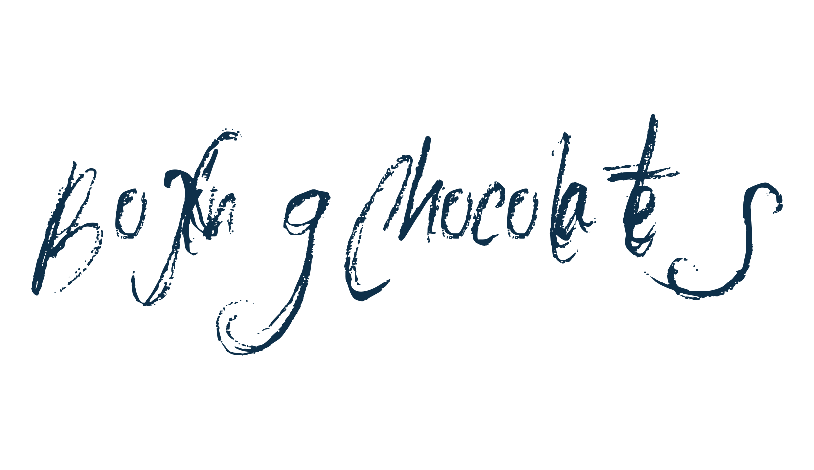 Boxing Chocolates, script handwritten fancy decorative calligraphy font preview
