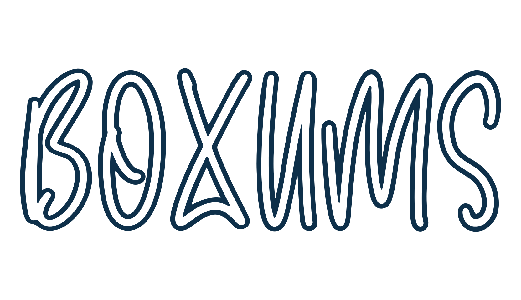 Boxums, graffiti font preview
