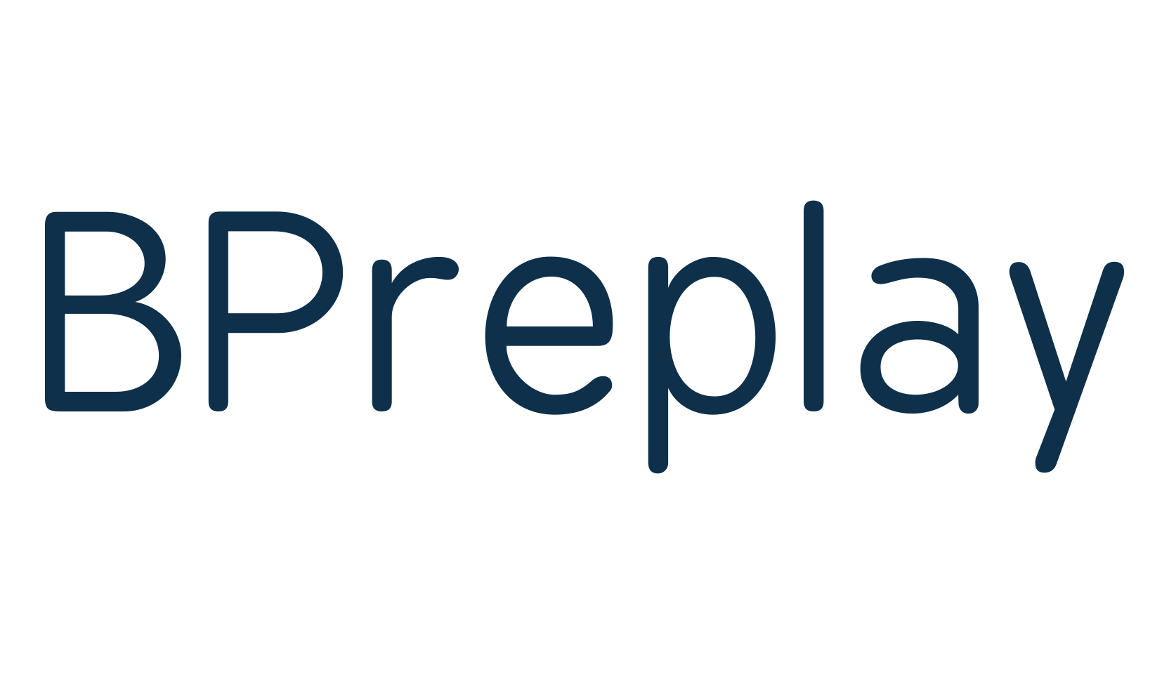 BPreplay, sans serif font preview