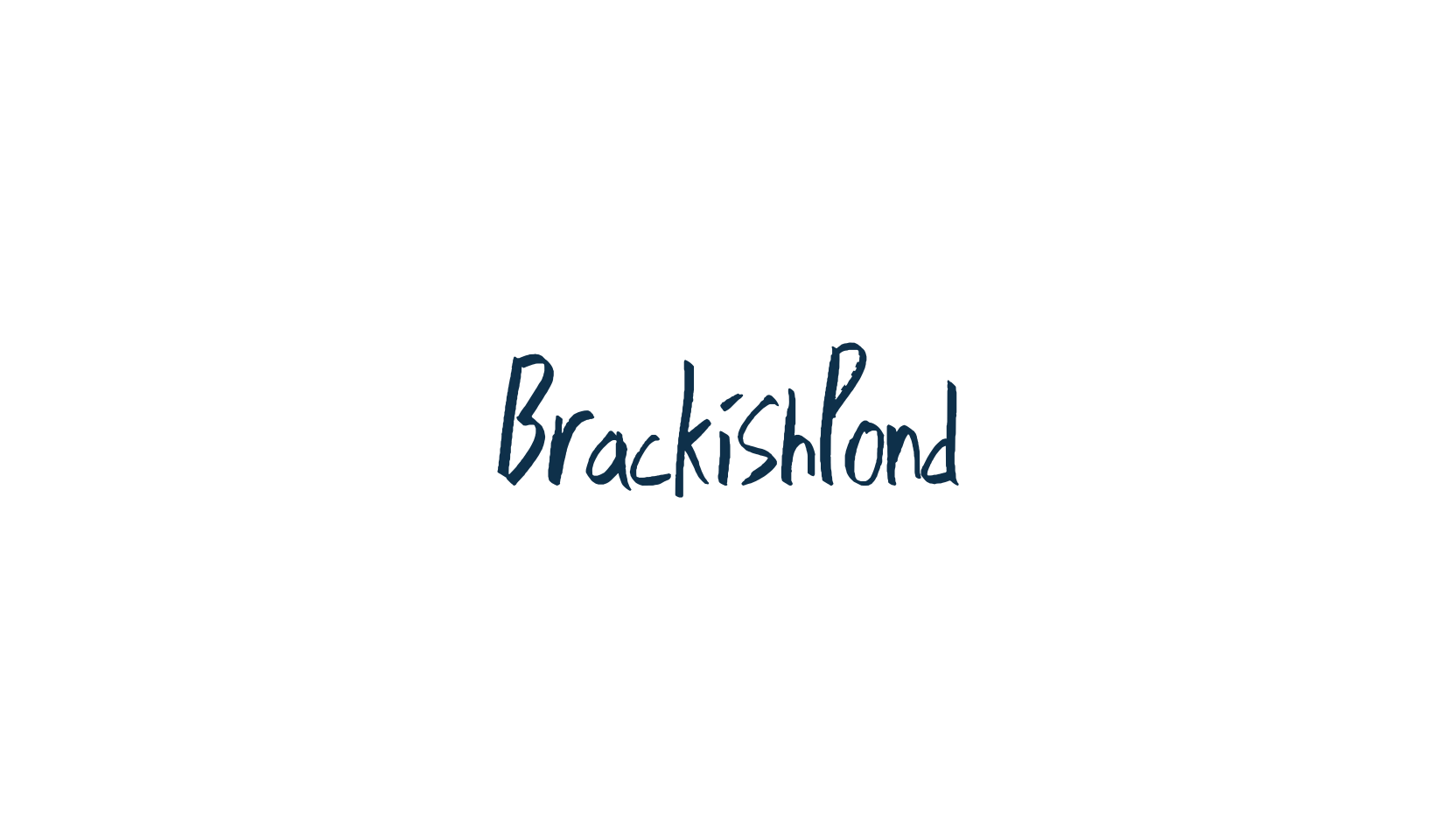 BrackishPond, handwriting font preview