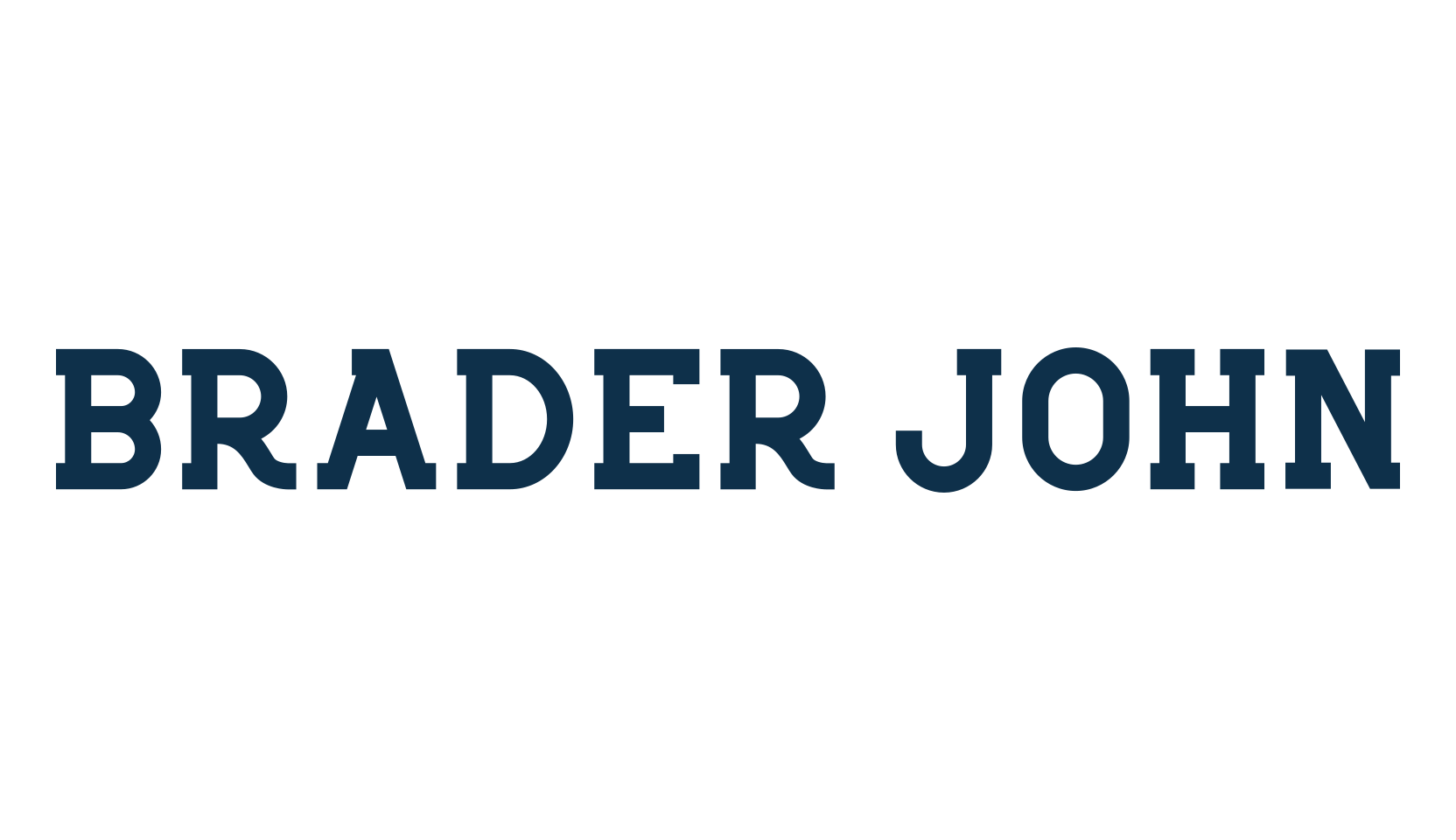 Brader John, fancy retro decorative font preview