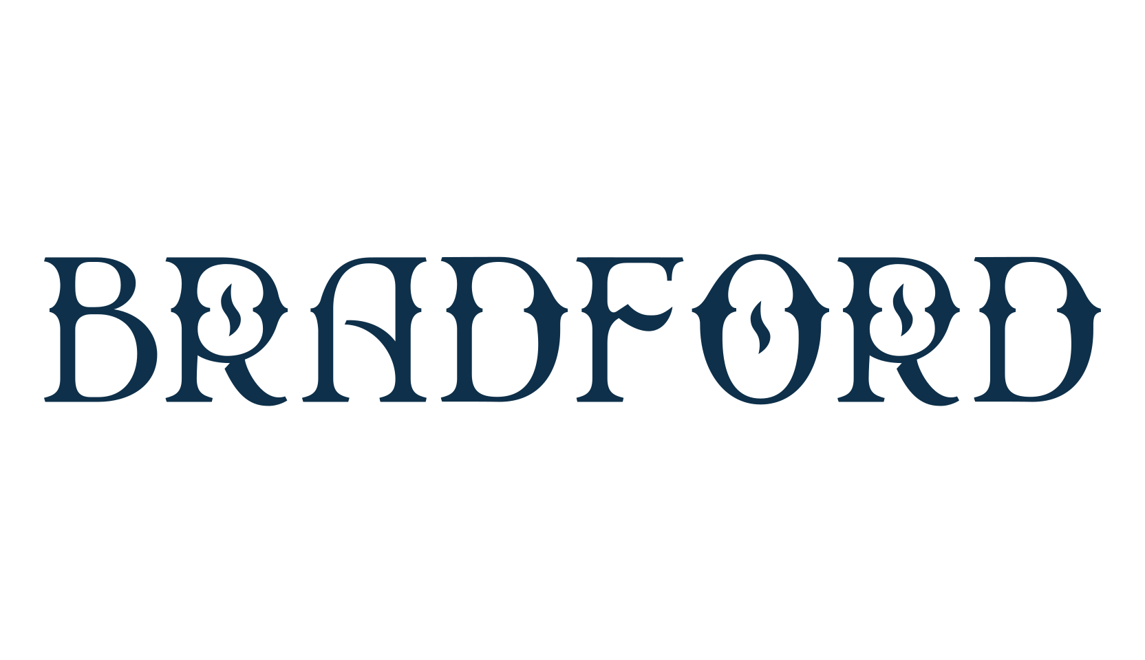 Bradford (bradford-2), retro font preview