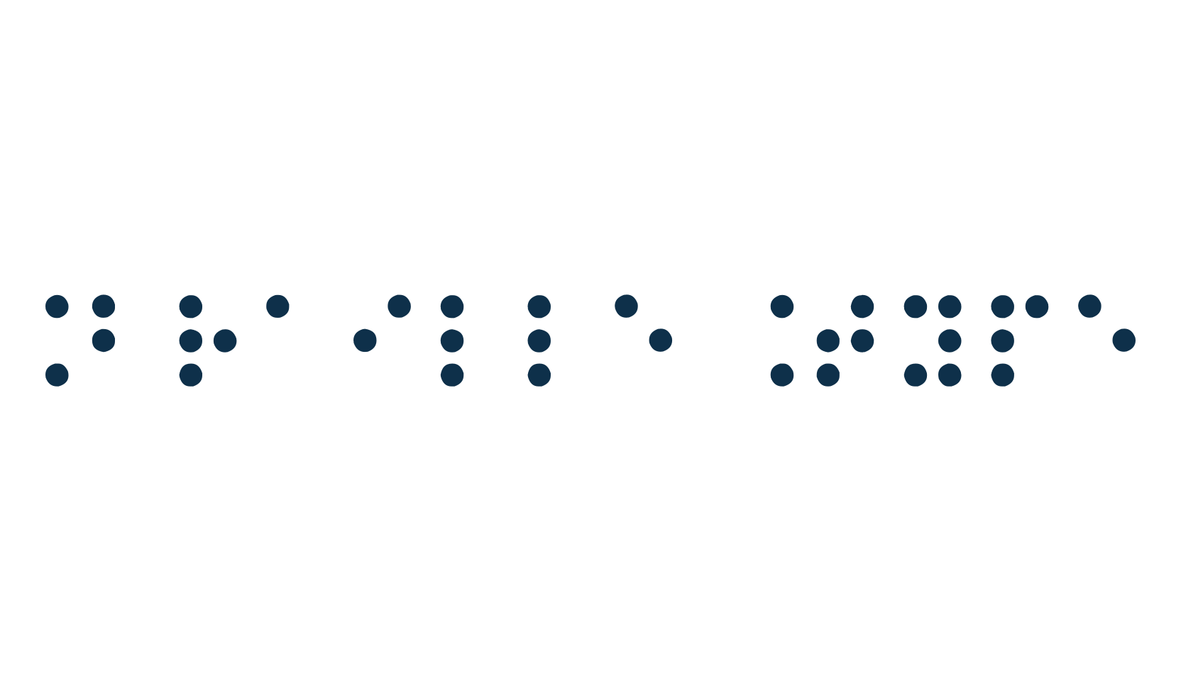 Braille Type, fancy decorative font preview