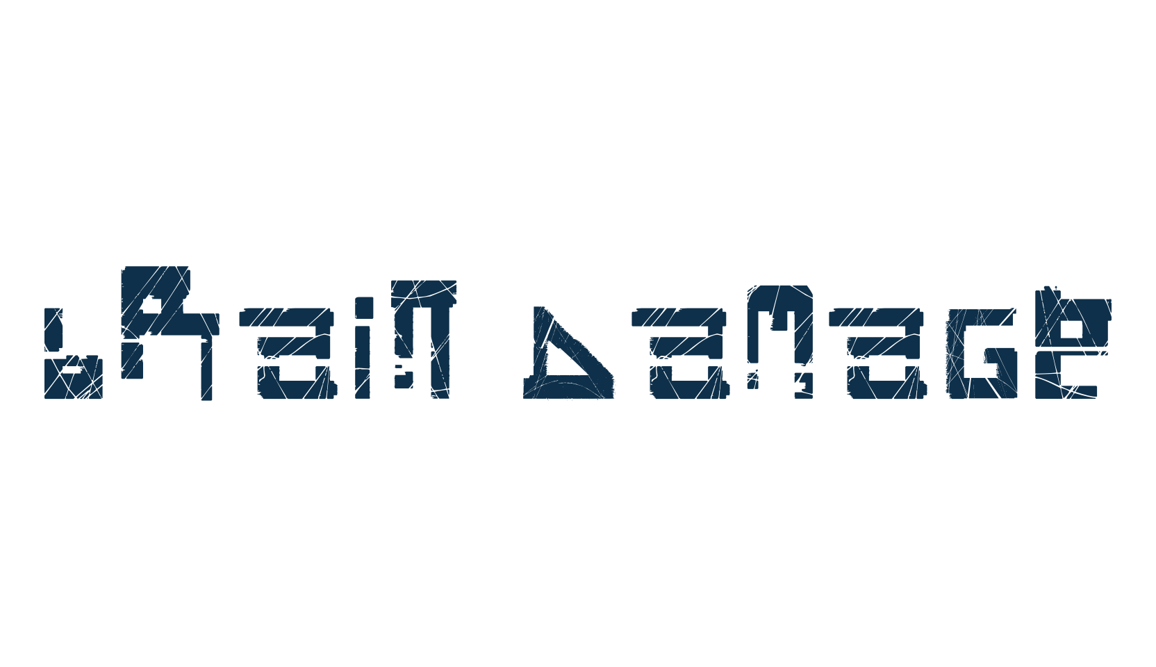 Brain Damage (brain-damage-2), various font preview