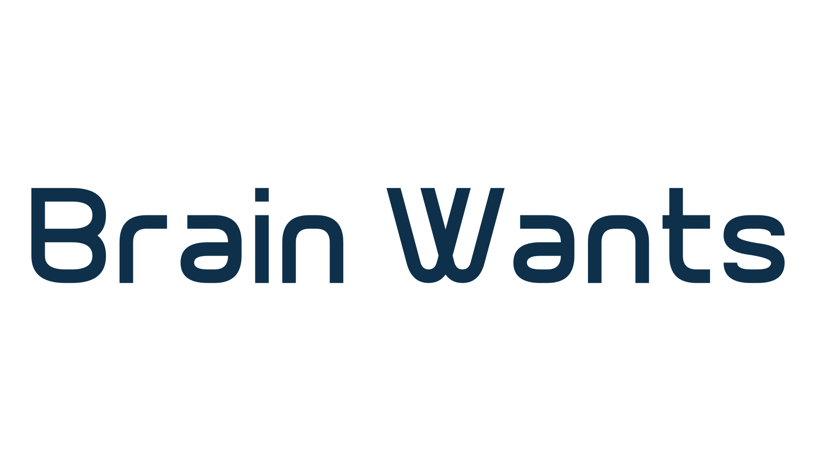 Brain Wants, sans serif font preview