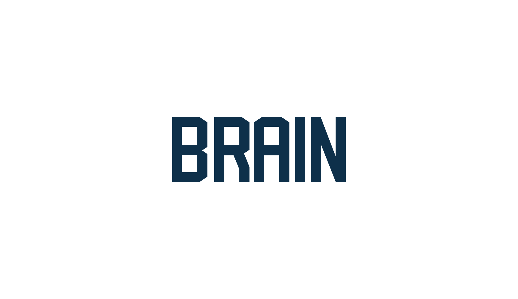 Brain, basic sans serif font preview