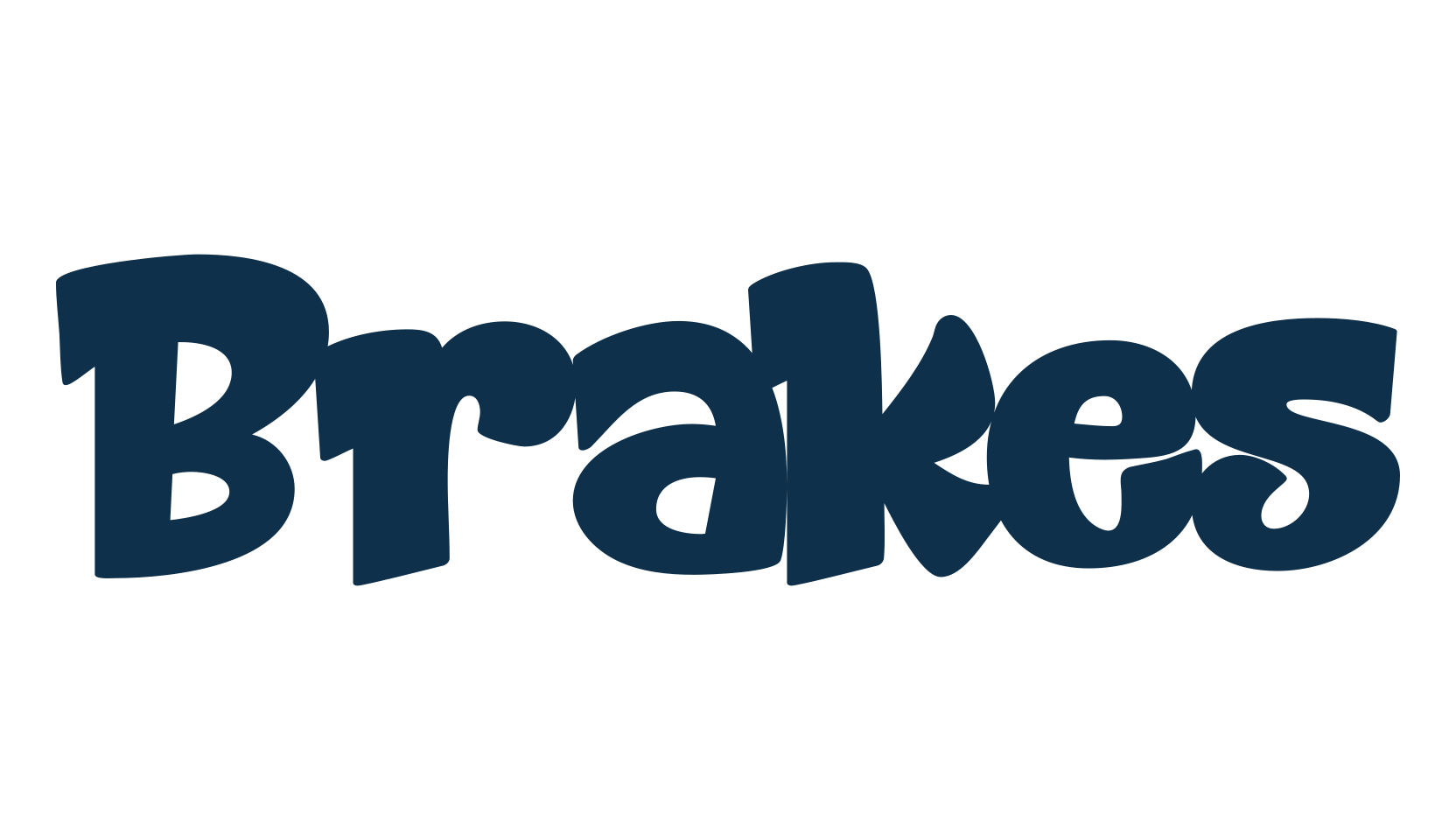 Brakes, graffiti font preview