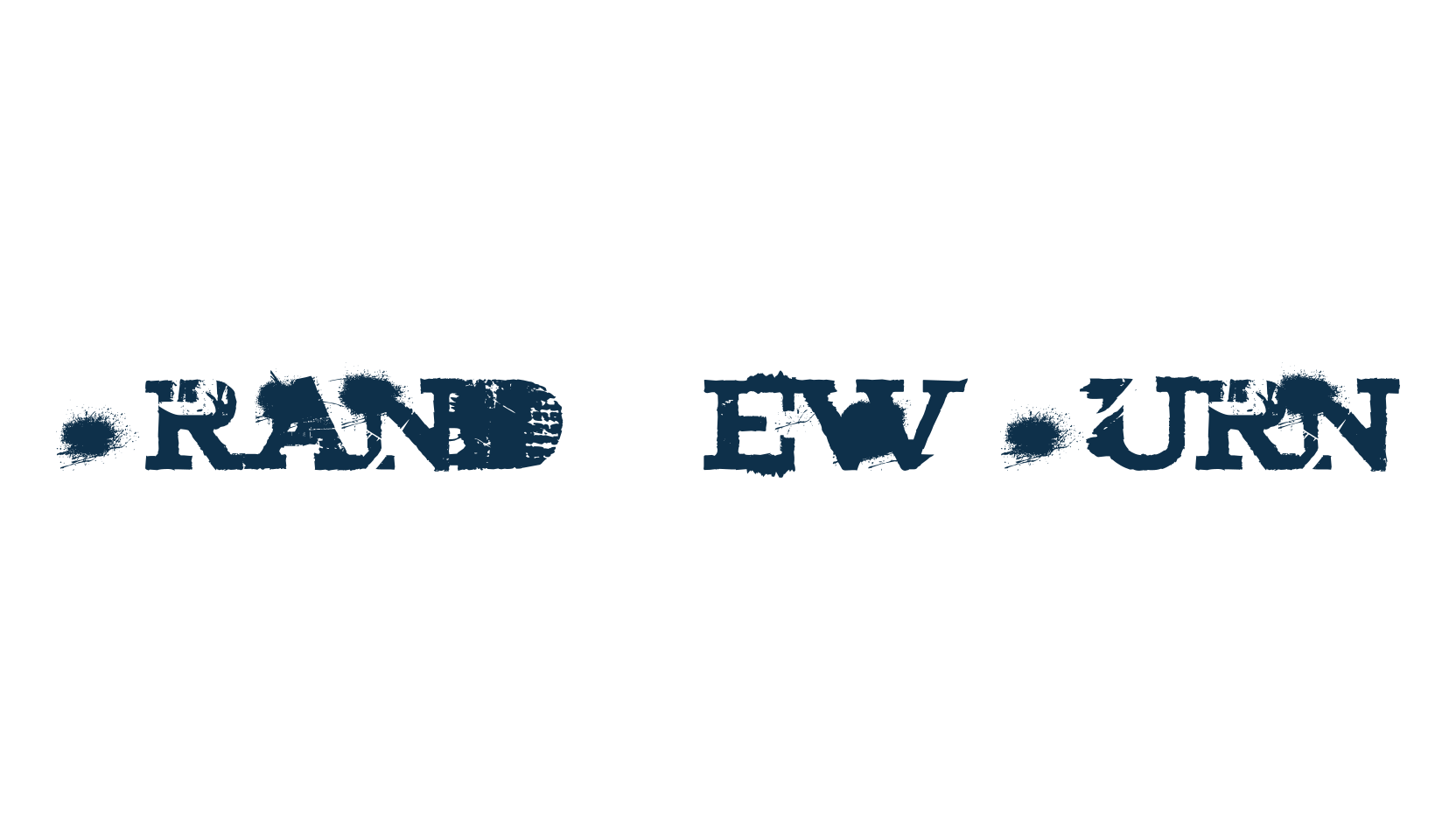 Brand New Burn, fancy destroy decorative font preview