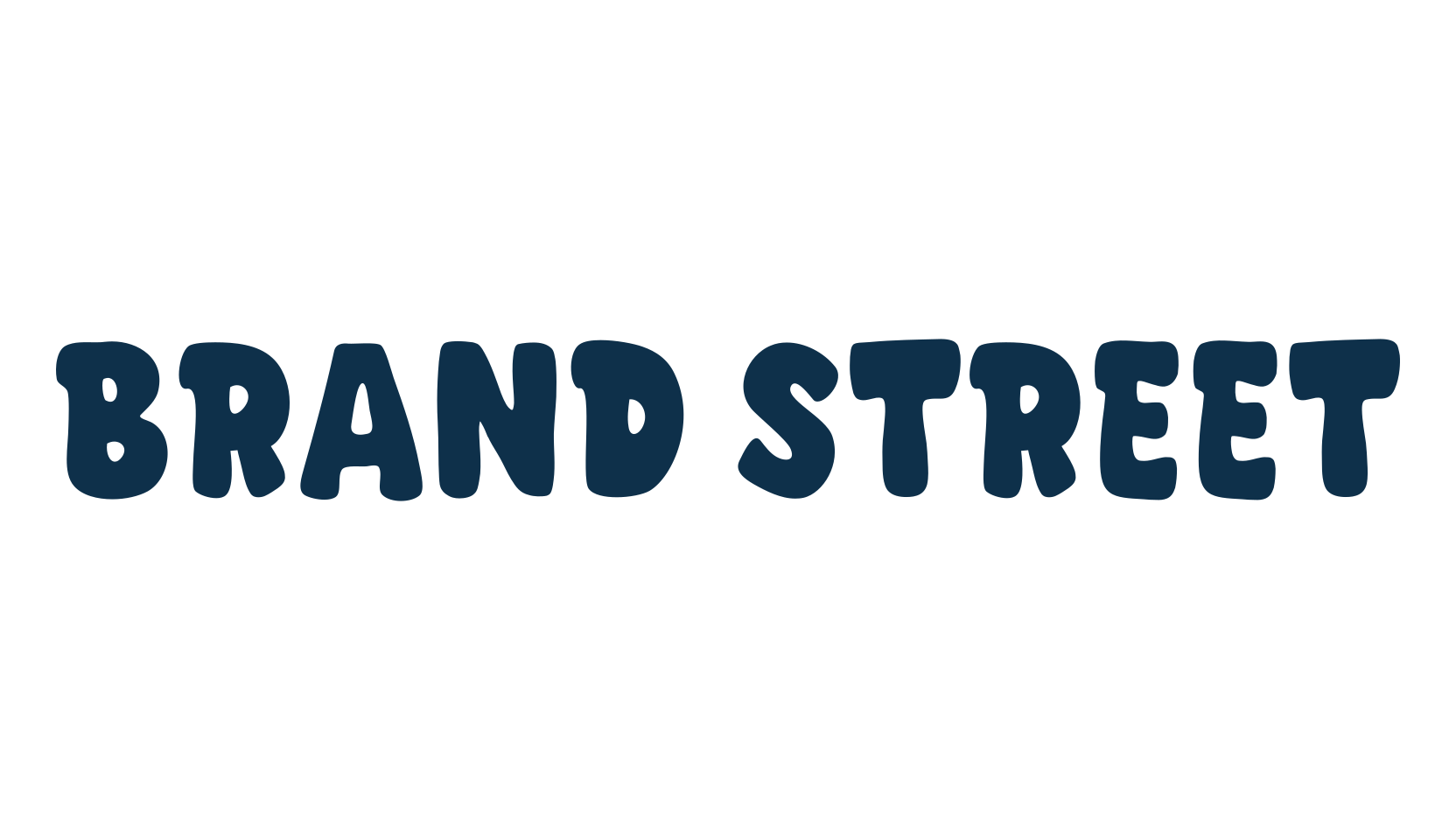 Brand Street, fancy cartoon decorative font preview