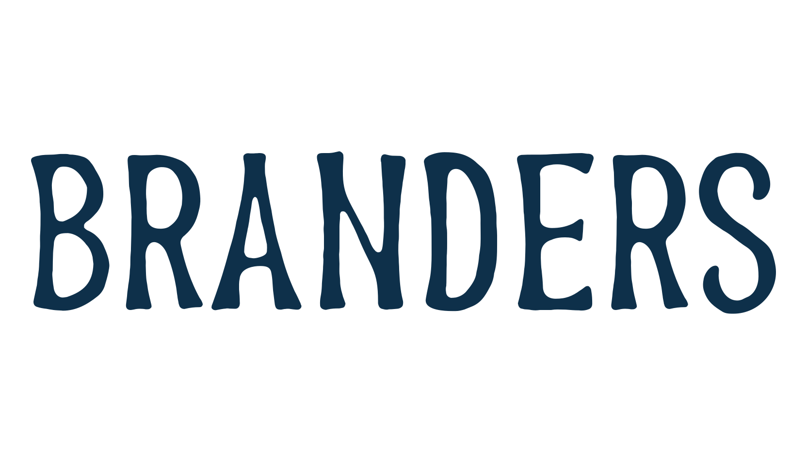 Branders, fancy various decorative font preview