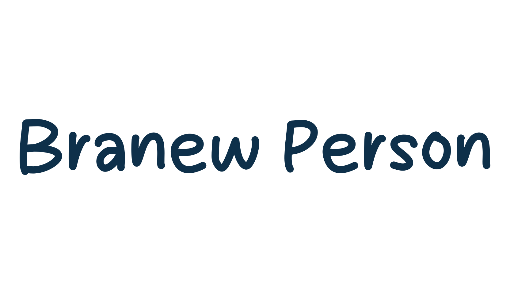 Branew Person, script handwritten fancy decorative calligraphy font preview
