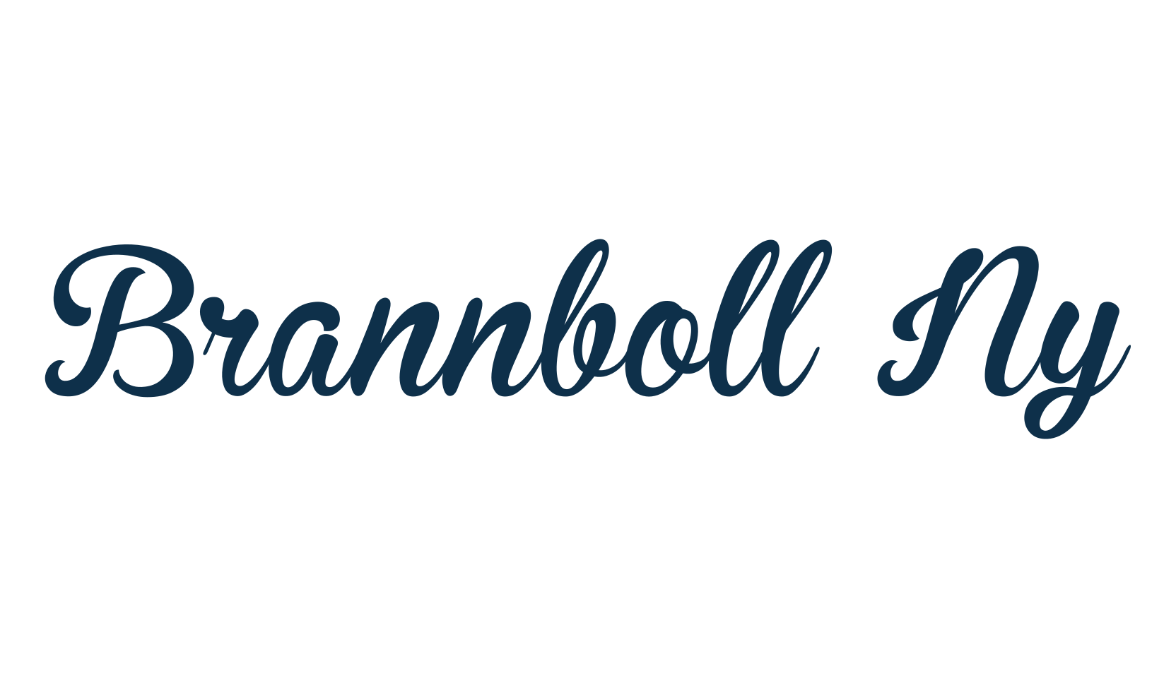 Brannboll Ny, old school font preview