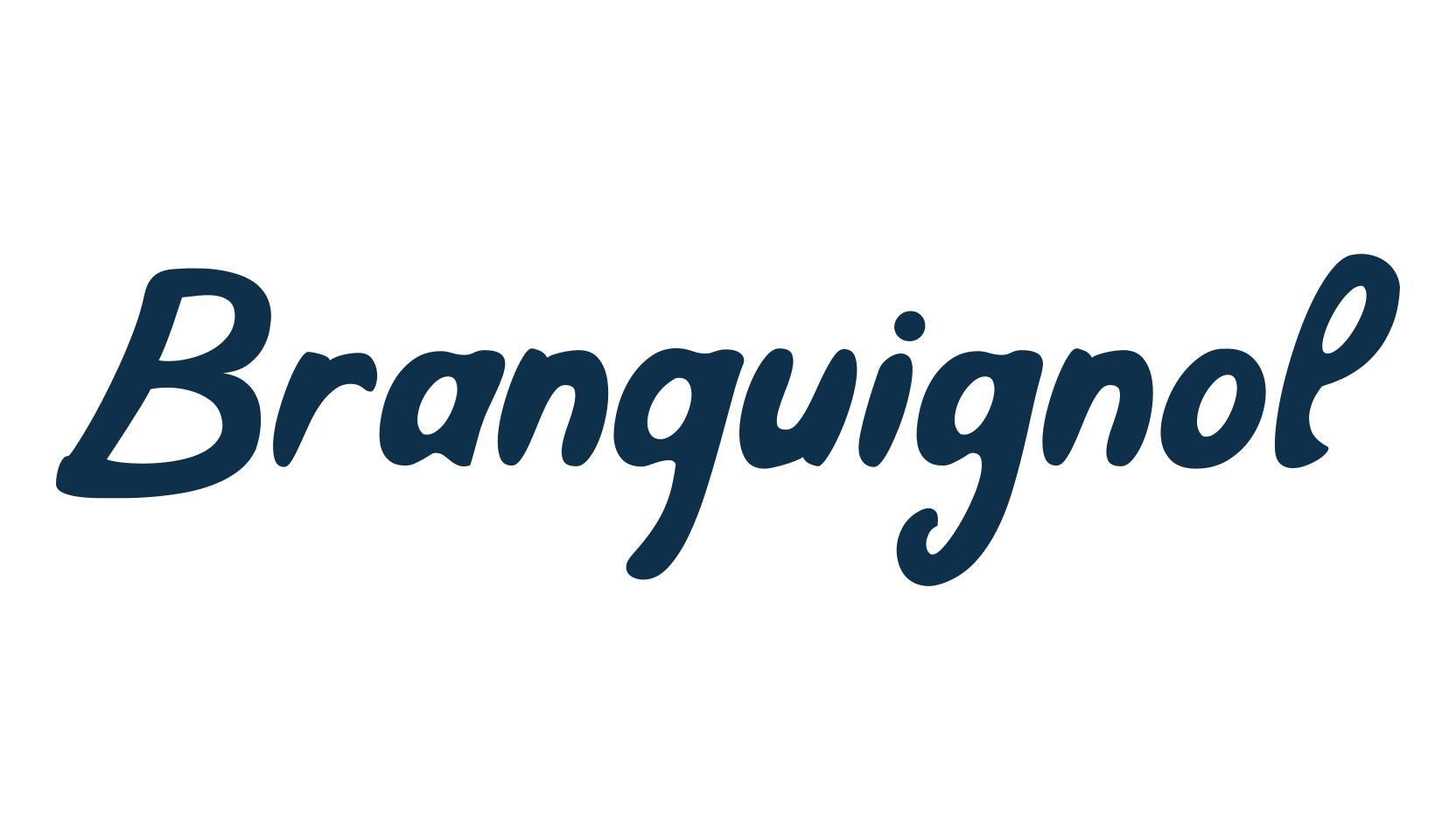 Branquignol, fancy decorative font preview