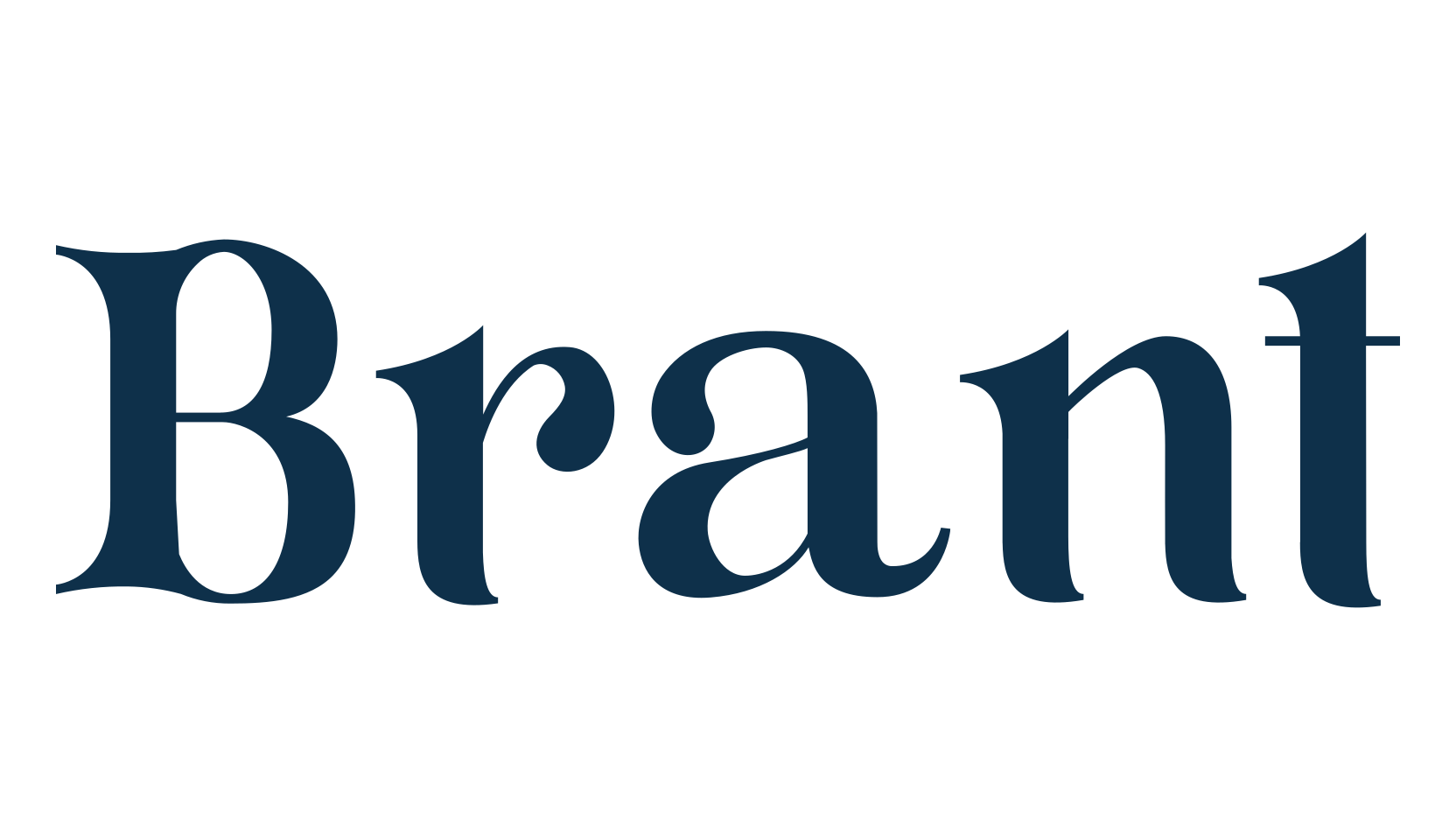 Brant, basic serif font preview