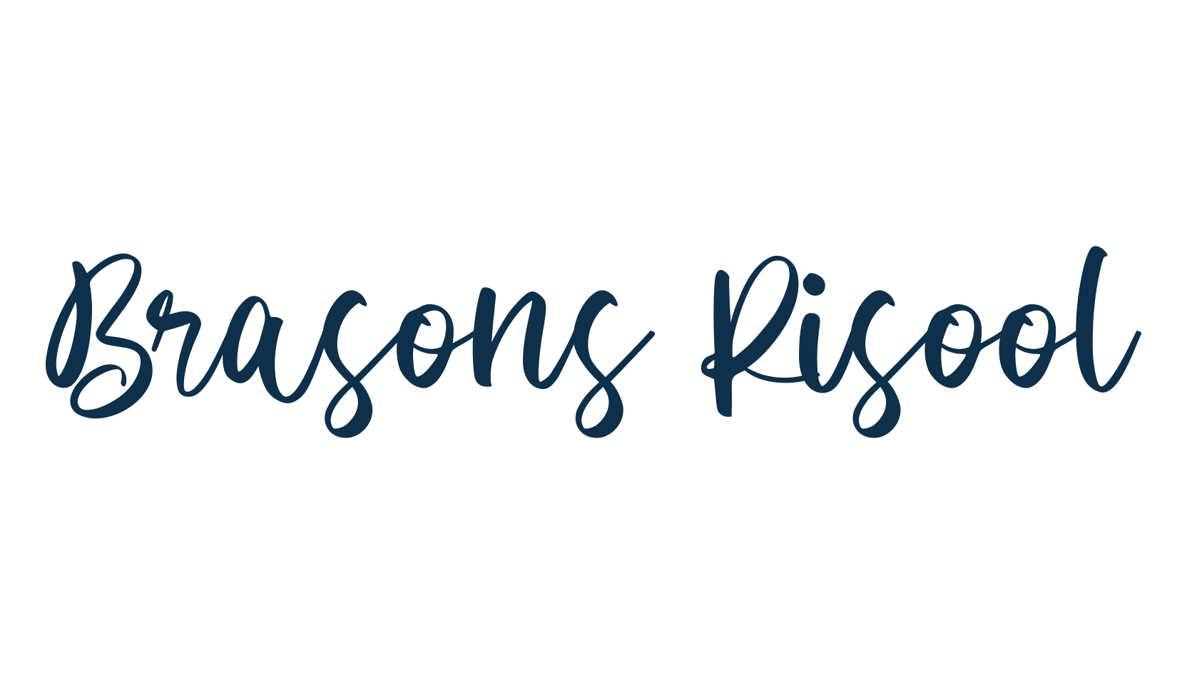 Brasons Risool, script brush fancy decorative calligraphy font preview