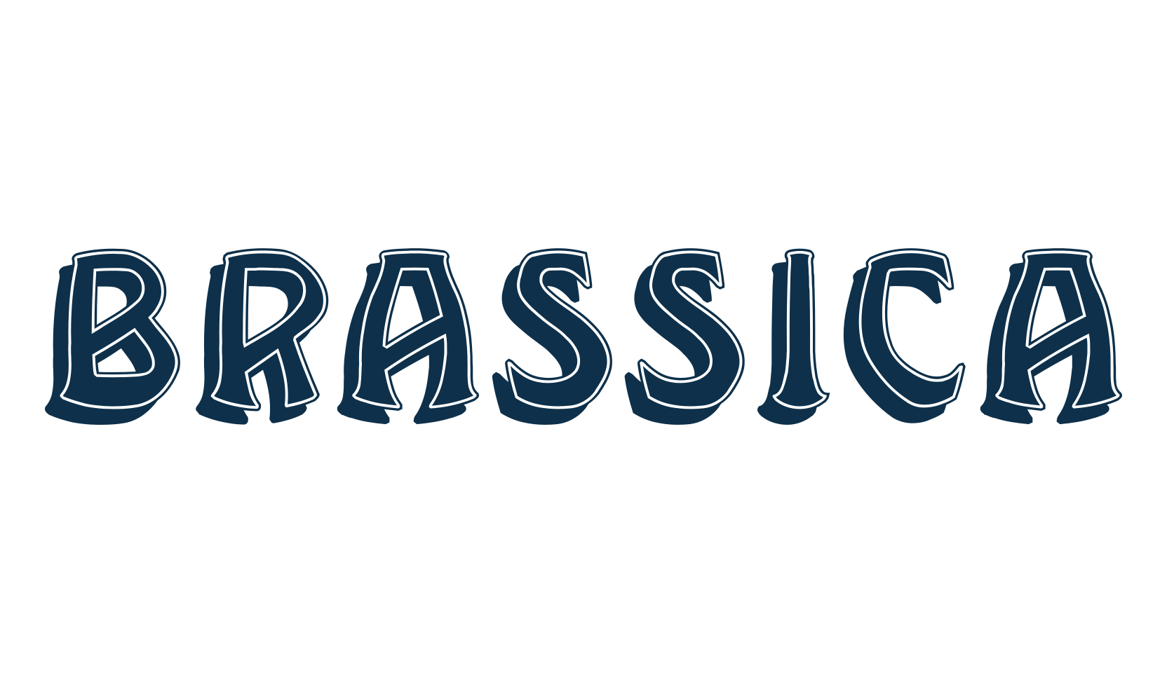 Brassica, various font preview
