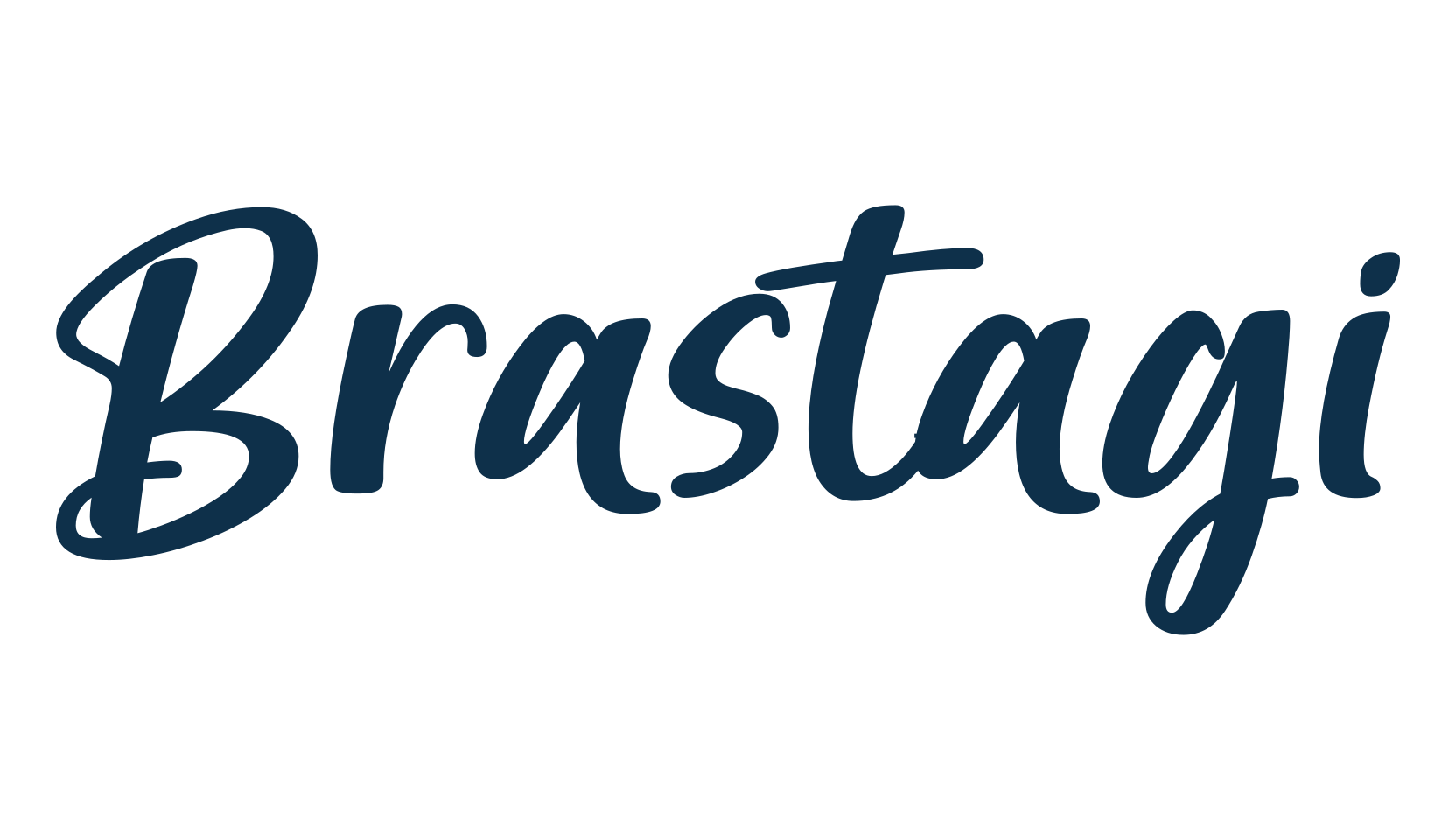Brastagi (brastagi), brush font preview