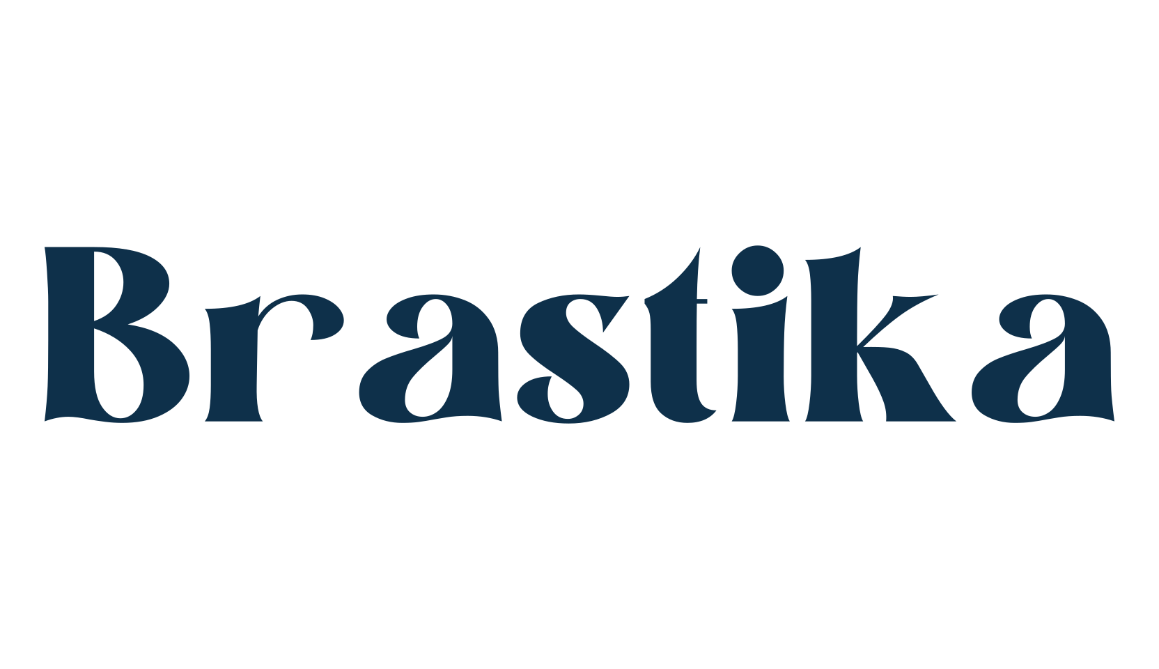 Brastika, basic serif font preview
