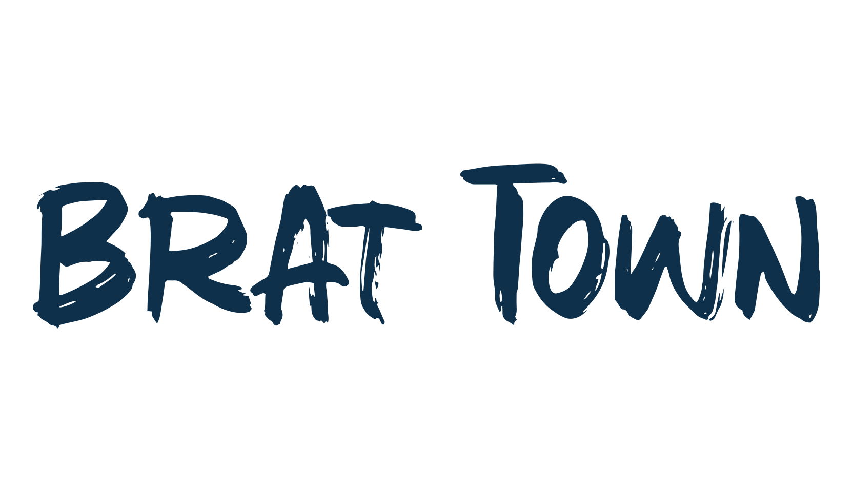 Brat Town, script brush fancy decorative calligraphy font preview