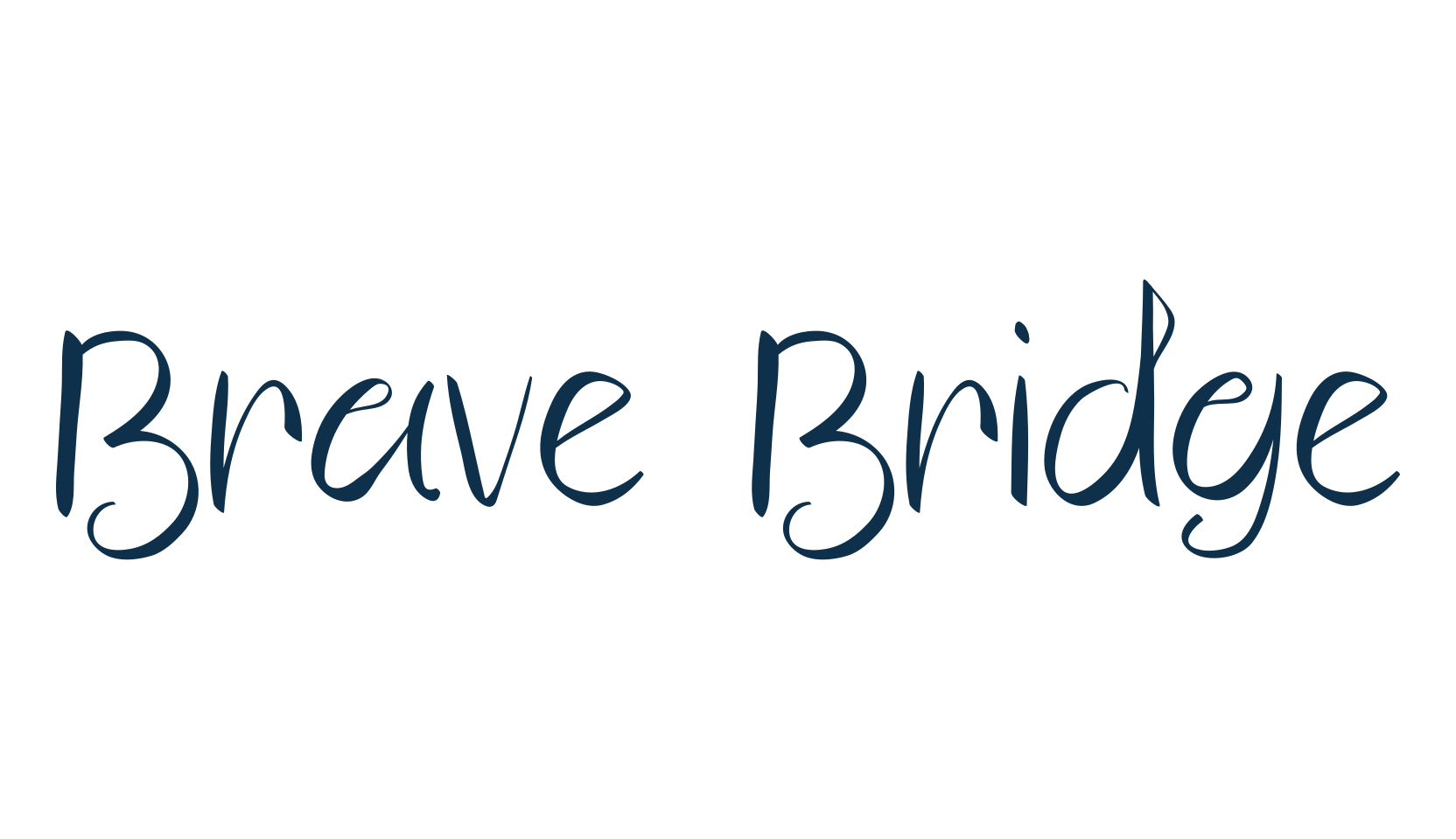 Brave Bridge, display market font preview