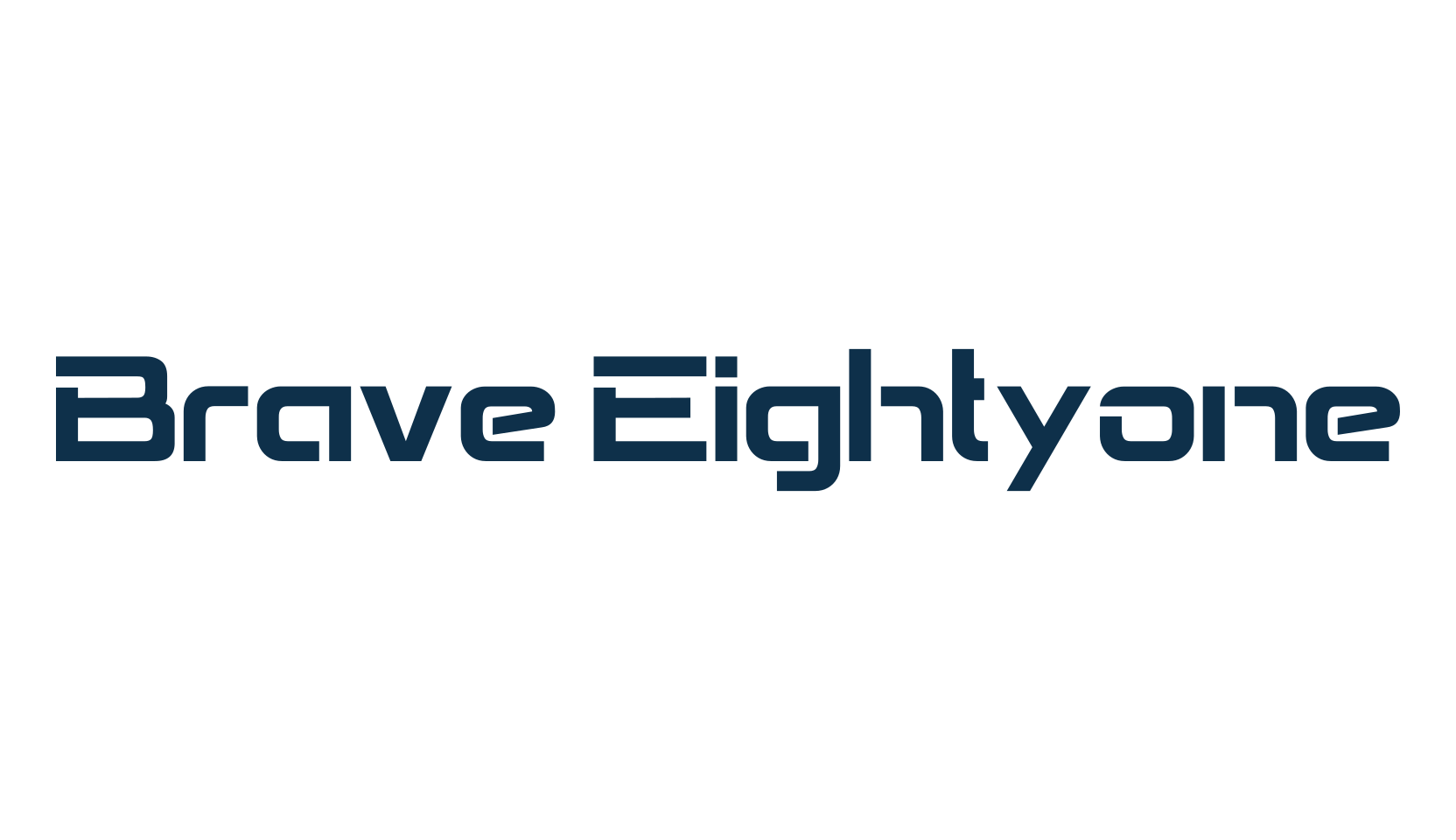 Brave Eightyone, various font preview